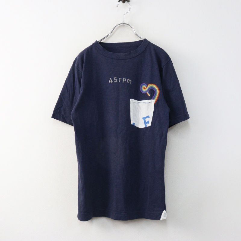 45R フォーティファイブアール 再び ロゴプリント 星Tシャツ 1
