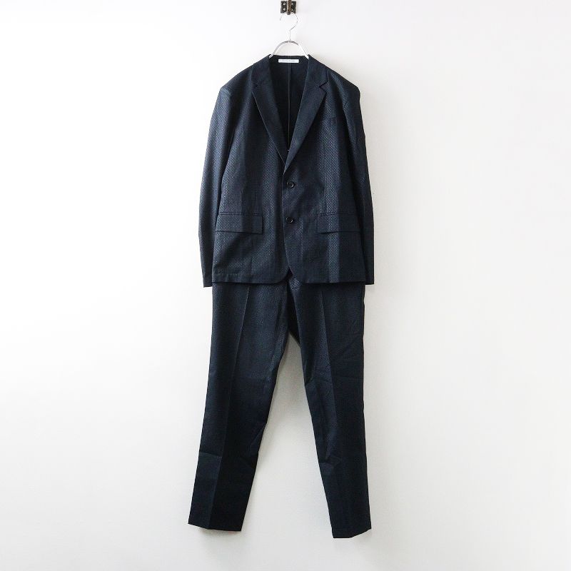 【極美品】カルバンクライン　セットアップ　スーツ　ストレッチ　Mサイズ　3ピース 小さめ メンズ Calvin Klein カルバンクライン ストレッチ