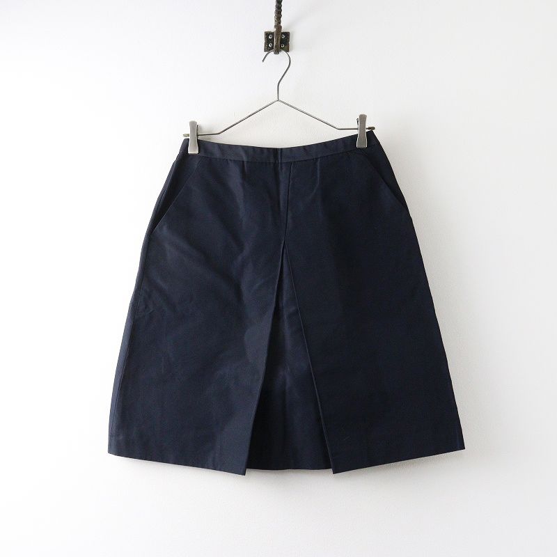 ニ*コ様 JIL SANDER NAVY スカート Archive イタリア製 JIL SANDER NAVY ジルサンダー ネイビー ボックス