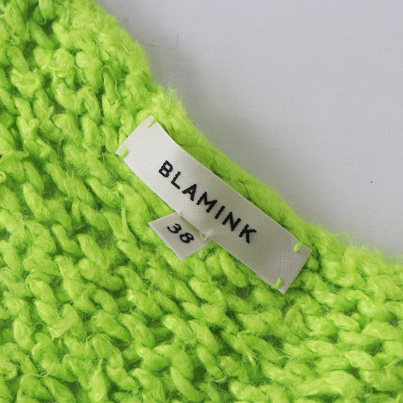 ブラミンク BLAMINK HAND CN NS シルクリネン ハンドニットロング