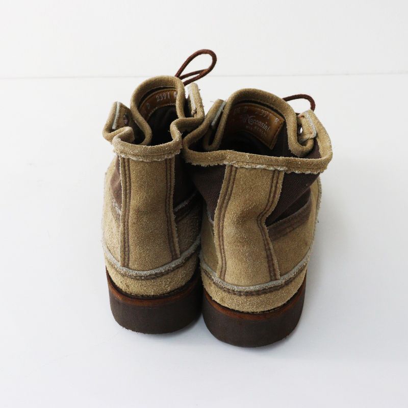 ラッセルモカシン RUSSEEL MOCCASIN スウェード モカシンブーツ 6 1/2