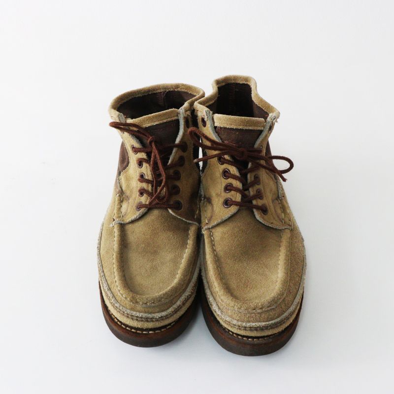 ラッセルモカシン RUSSEEL MOCCASIN スウェード モカシンブーツ 6 1/2