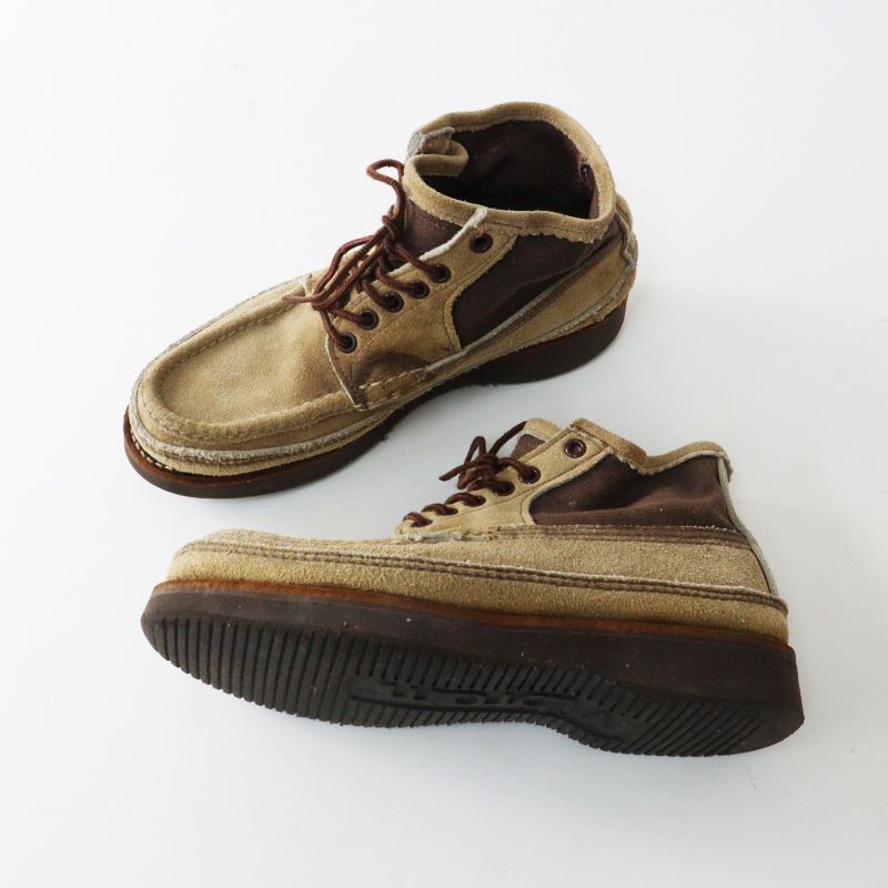 ラッセルモカシン RUSSEEL MOCCASIN スウェード モカシンブーツ 6 1/2