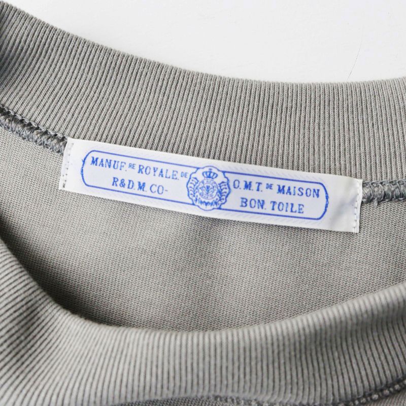 美品 オールドマンズテーラー R&D.M.Co- HALF SLEEVE RAGLAN SHIRT