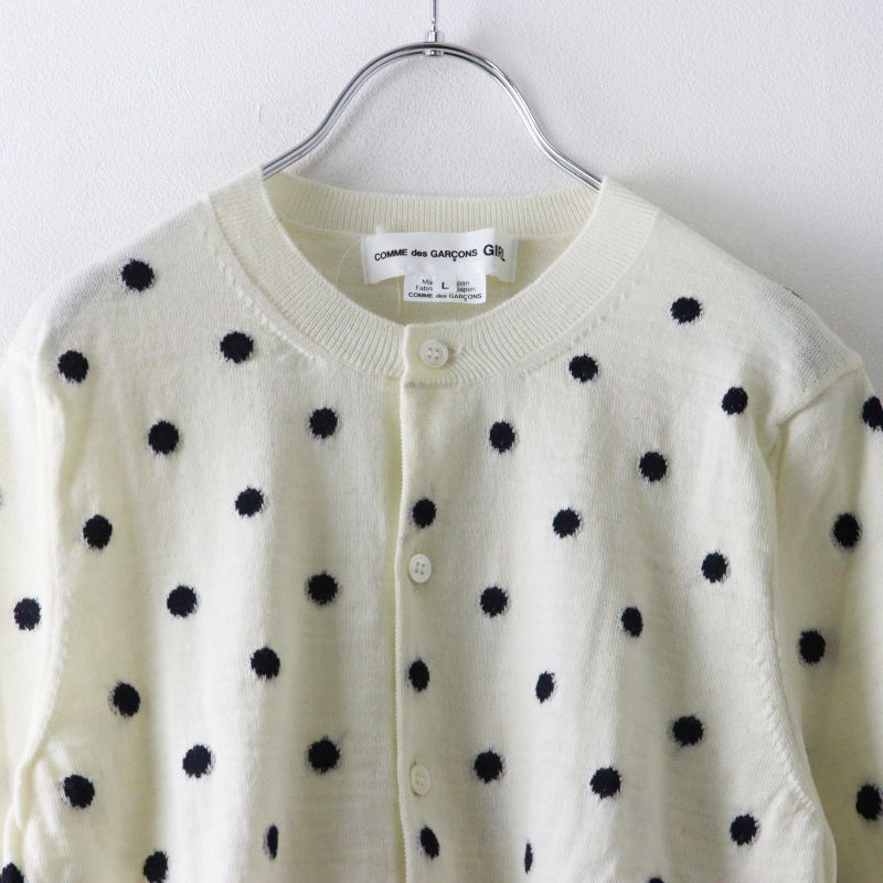 極美品 2025SS コムデギャルソンガール COMME des GARCONS GIRL ドット