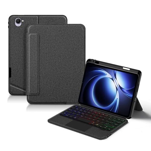 縦置き対応 Xiaomi Pad Mini 8.8インチ用 キーボードケース タッチパッド バックライト付き マグネット式 ケース 分離式 シャオミ Xiaomi Pad mini キーボード 磁気吸着 トラックパッド付き shu