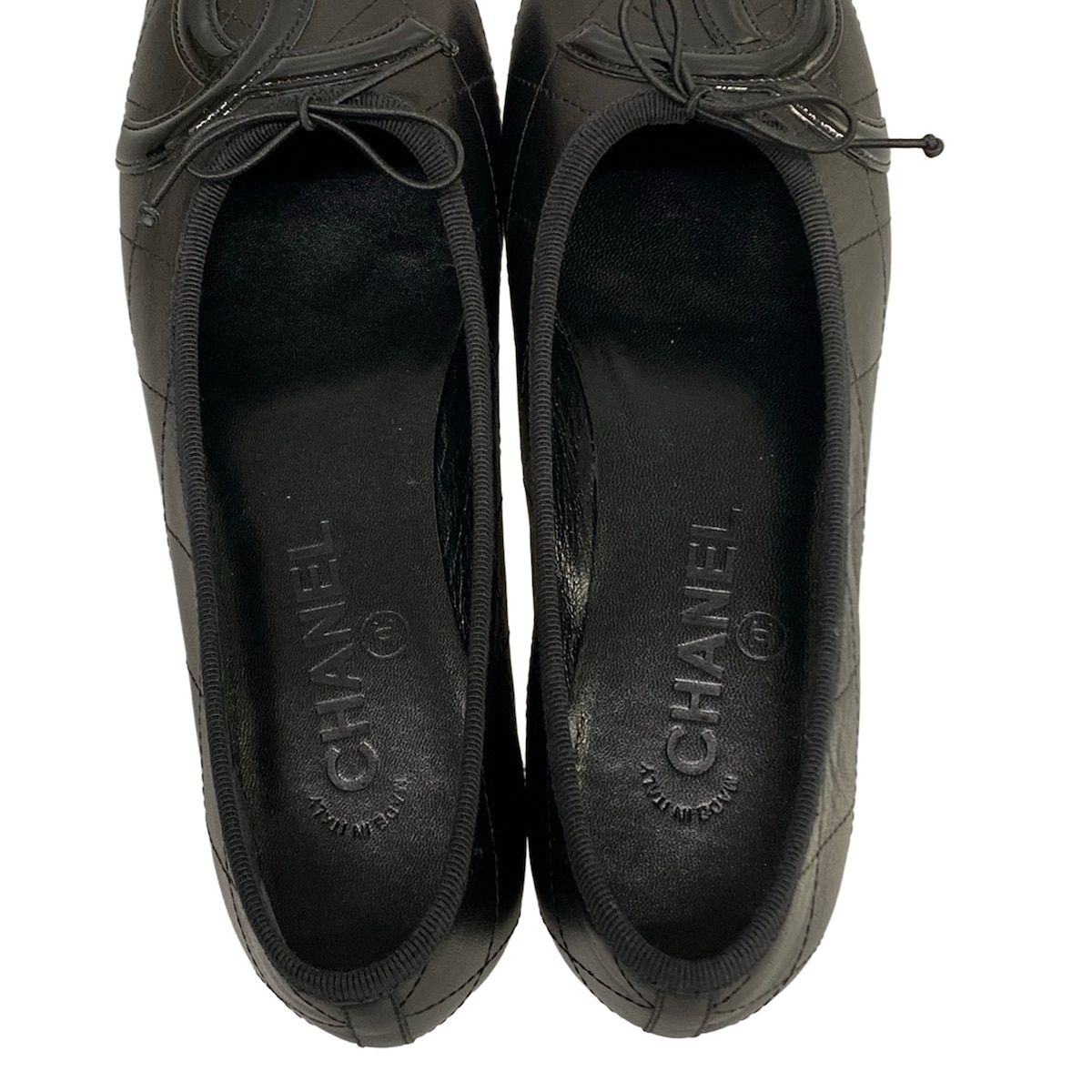 シャネル フラットシューズ 37 CHANEL(シャネル) フラットシューズ 37 1/2 レディース - G24712Y01552