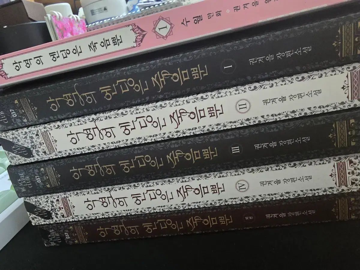 悪役のエンディングは死のみ 小説 全巻 (1-4 外伝) おまけ付き:ウェブトゥーン 1巻
