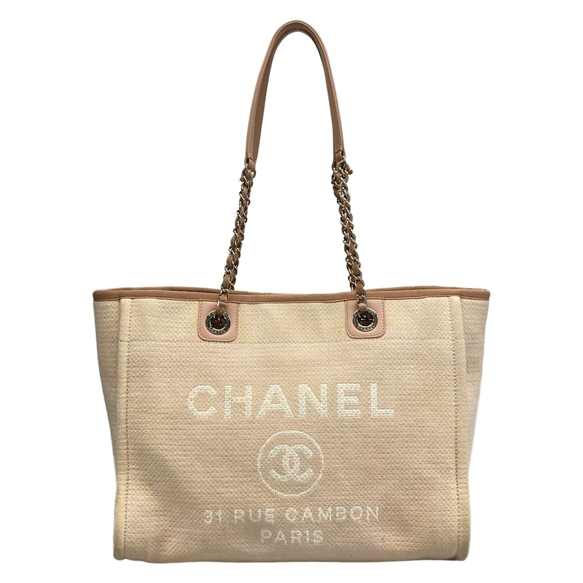 CHANEL(シャネル) トートバッグ ドーヴィルラインMM A67001 ピンク 