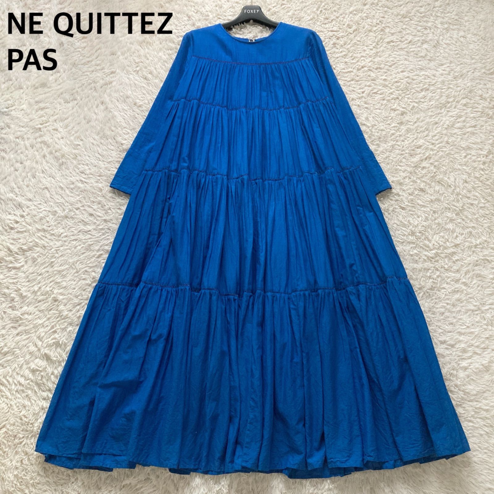 ヌキテパ ne Quittez pas インド製 コットン100% 綿100% ワンピース
