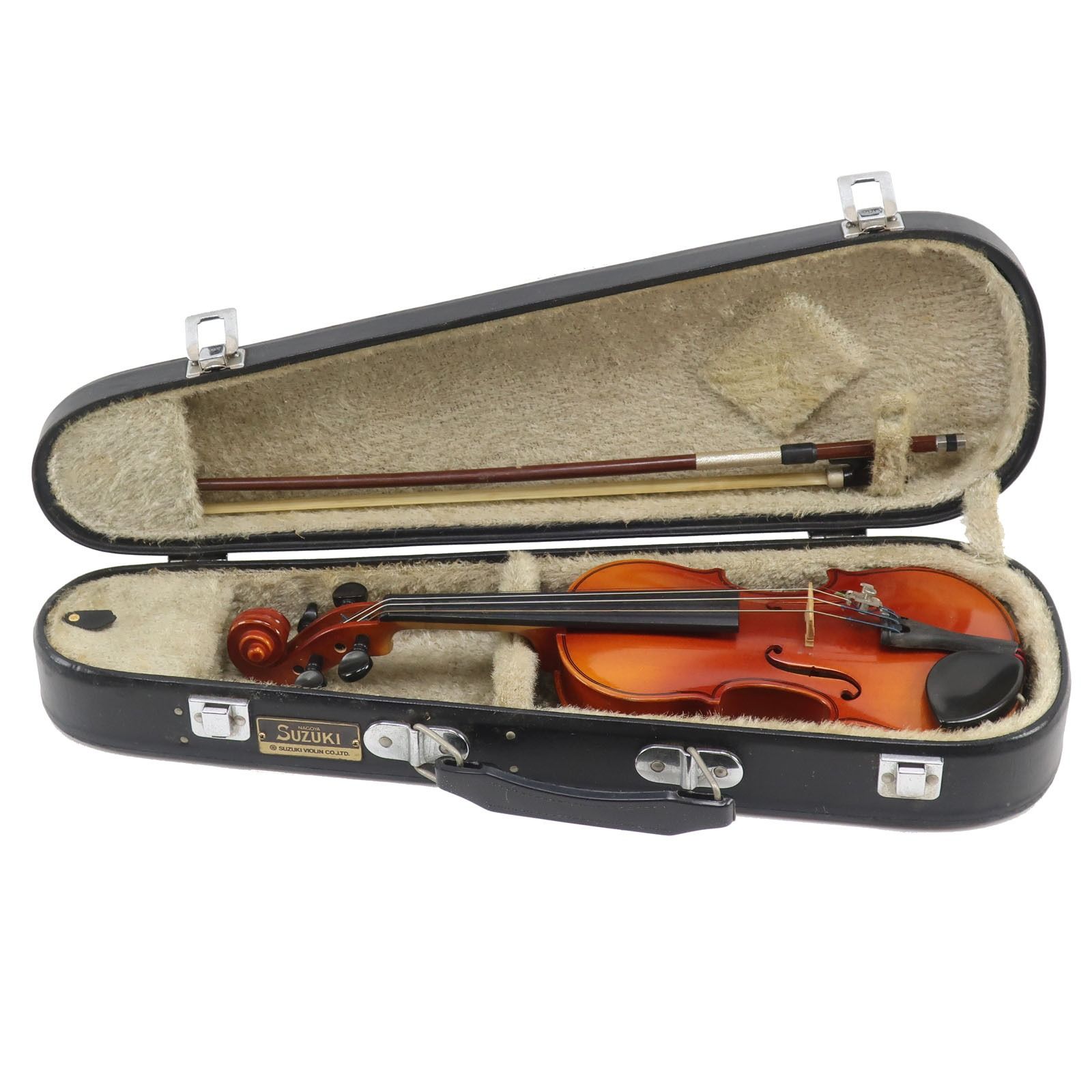 SUZUKI バイオリン本体 NO.220 1/4 anno 1986 SUZUKI VIOLIN】鈴木バイオリン バイオリン 1/16 Anno 1986 No.220 _