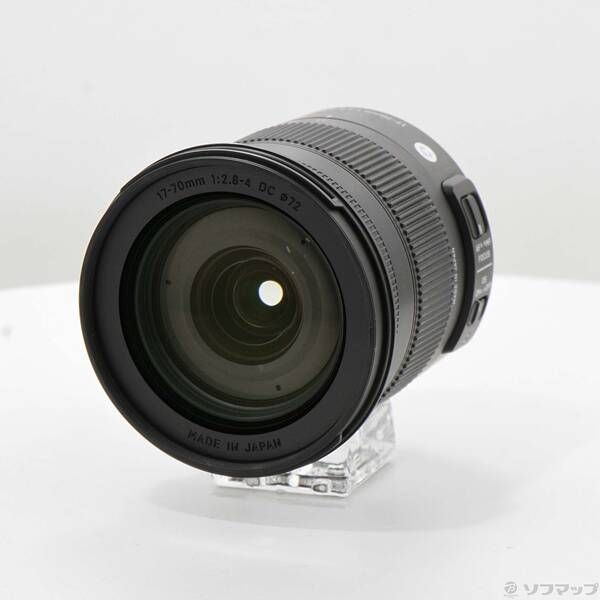 ソフマップ 〔中古品〕 SIGMA C 17-70mm F2.8-4 DC MACRO OS HSM (Canon用)(レンズ)【262】