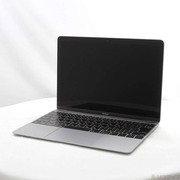 ソフマップ 〔中古品〕 MacBook 12-inch Early-2016 MLH72J／A Core_m3 1.1GHz 8GB SSD256GB スペースグレイ 〔10.15 Catalina〕【262】
