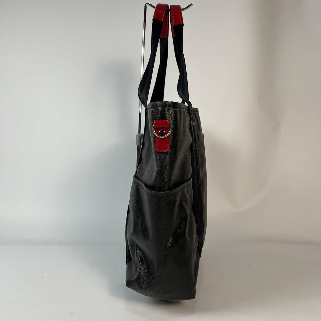 美品 森野帆布 2way トートバッグ ショルダーバッグ ビジネスバッグ A4