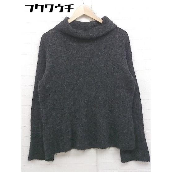 ◇ 23区 ニジュウサンク タートルネック ウール ニット 長袖 セーター サイズ 38 ブラック レディース 【中古】 【1108260001214】