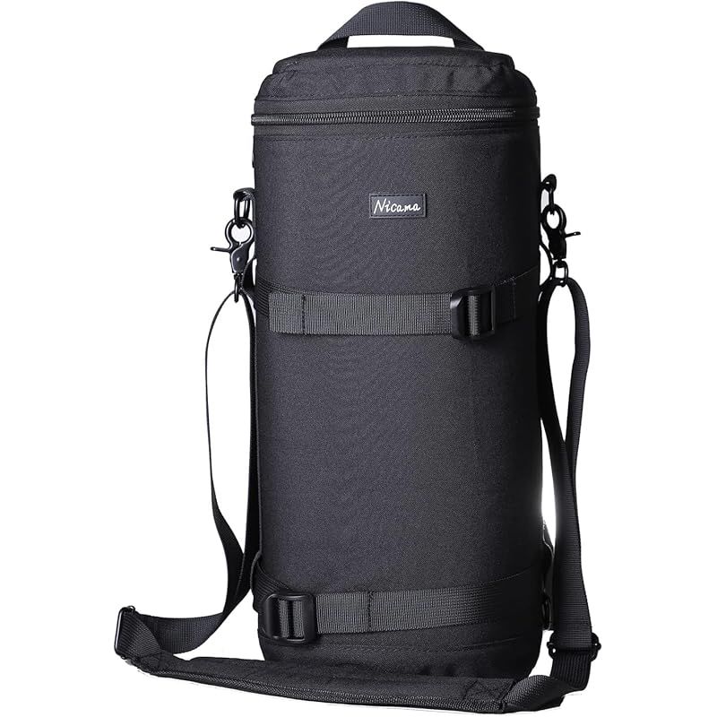 【新品】 Nicama LB3 デラックス防水カメラレンズポーチケース 用のNikon AF-S 70-200mm ，用のCanon EF 100-400mm 100-500 70-200 180mm RF 600， 用のTamron SP 70-300m 0