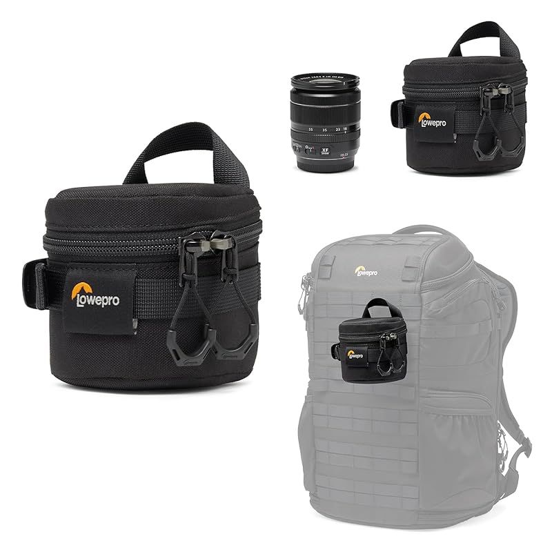 【新品】 ロープロ(Lowepro) プロタクティック レンズケース 8 x 8 III カメラレンズバッグ 50mm F/1.8に対応 デジタル一眼レフカメラとミラーレスカメラ用 Vol-0.3L Dim:3.1x3.18x3.18インチ LP37499 0 6,877円