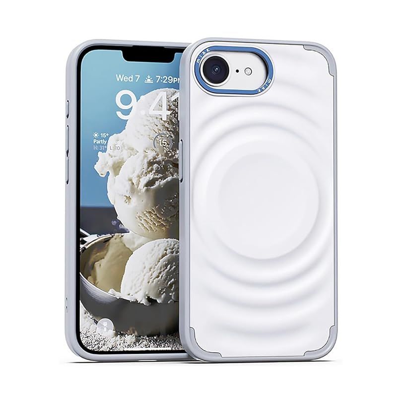 【新品】 miak iPhone 17e / 16e 用 SCOOP MagSafe対応ケース [ アイスクリームモチーフの立体デザイン メタルカメラフレーム レンズ保護 背面ポリカーボネート TPU 衝撃吸収 ハイブリッド構造 防塵設計 ストラップホール 0 4,538円