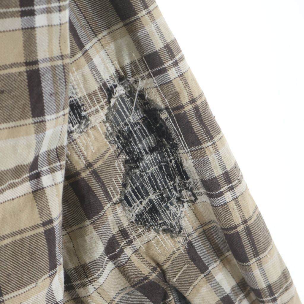 KAMIYA (カミヤ) 25AW Crazy Pattern Check Shirt クレイジーパターン