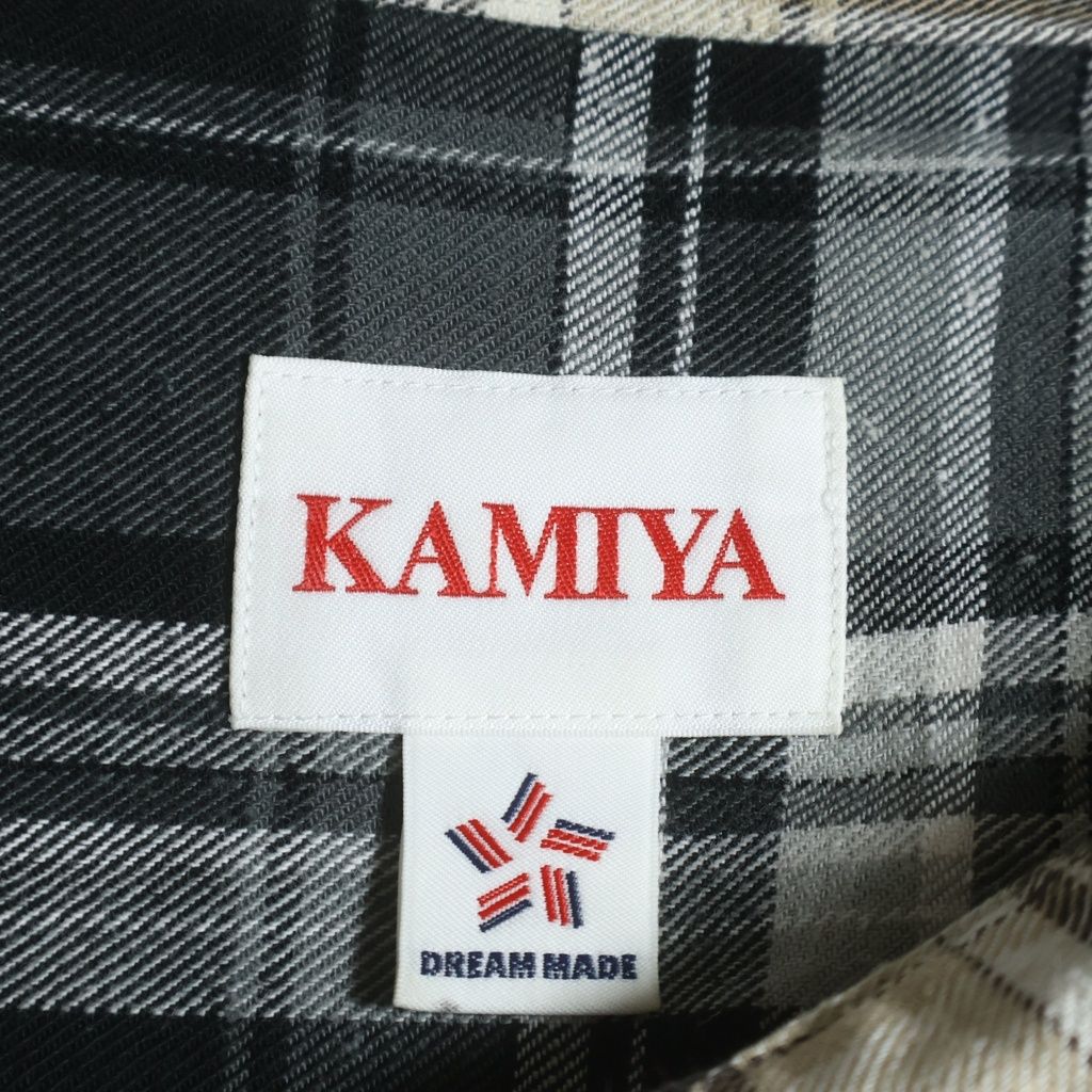 KAMIYA (カミヤ) 25AW Crazy Pattern Check Shirt クレイジーパターン