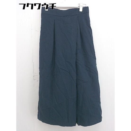 ◇ NOLLEY'S ノーリーズ スカンツ ワイド パンツ サイズ38 ネイビー レディース 【中古】 【1108270009019】