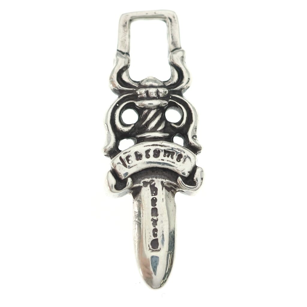 CHROME HEARTS (クロムハーツ) #5 DAGGER ZIP1 ダガージップ シルバーネックレストップ シルバー