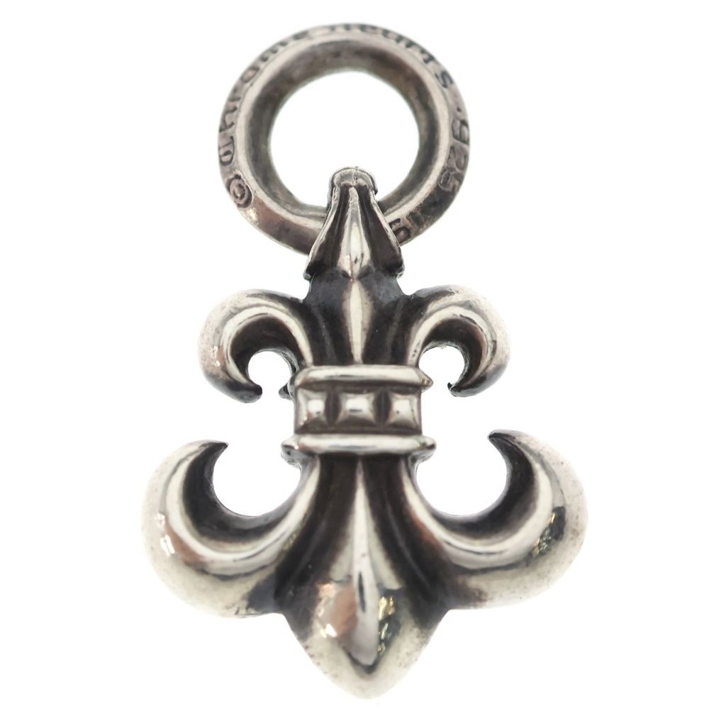 CHROME HEARTS (クロムハーツ) BS FLUER CHARM BSフレアチャーム シルバー ネックレストップ