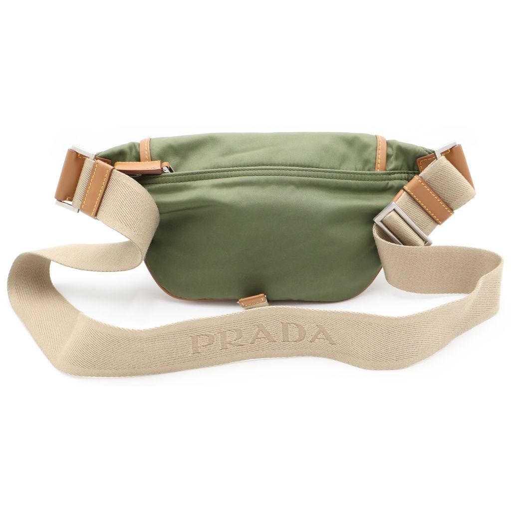 PRADA (プラダ) Re-Nylon リナイロン トライアングルロゴ レザー