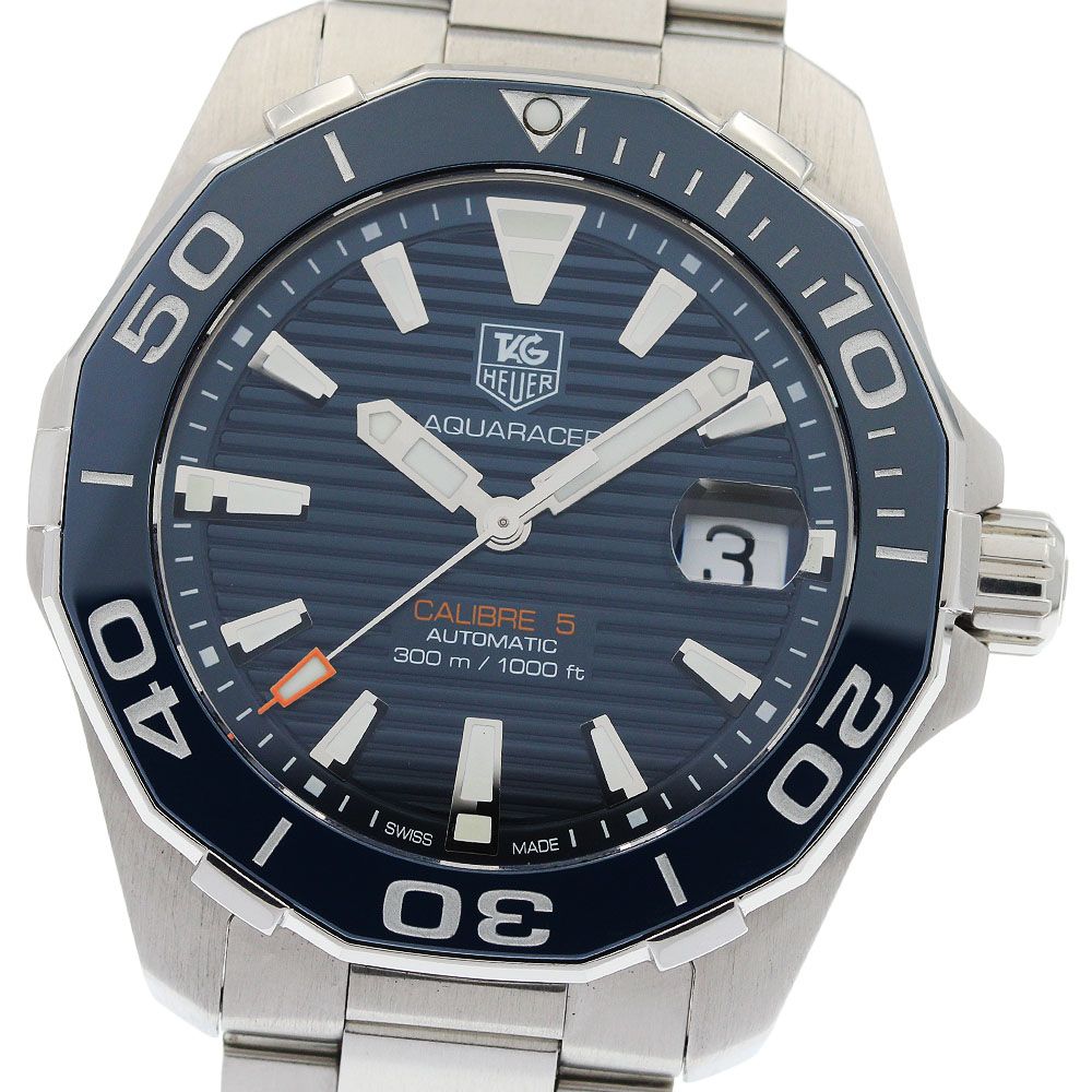 タグホイヤー TAG HEUER WAY211C-1 アクアレーサー キャリバー5 デイト 自動巻き メンズ _957891