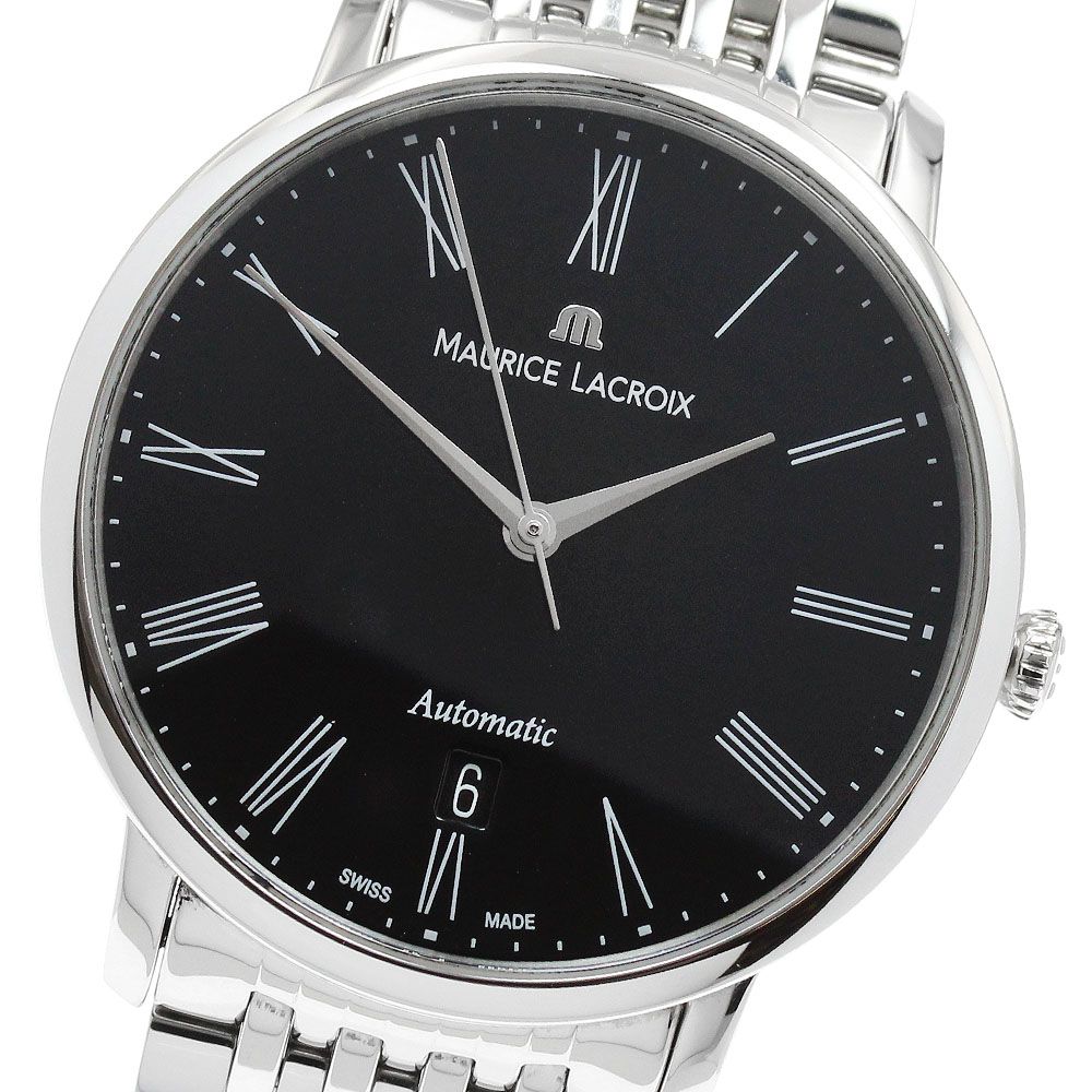 モーリスラクロア MAURICE LACROIX LC6067 レ・クラシック デイト 自動巻き メンズ 良品 _957677