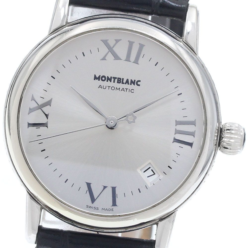 モンブラン MONTBLANC 7042 マイスターシュティック デイト 自動巻き