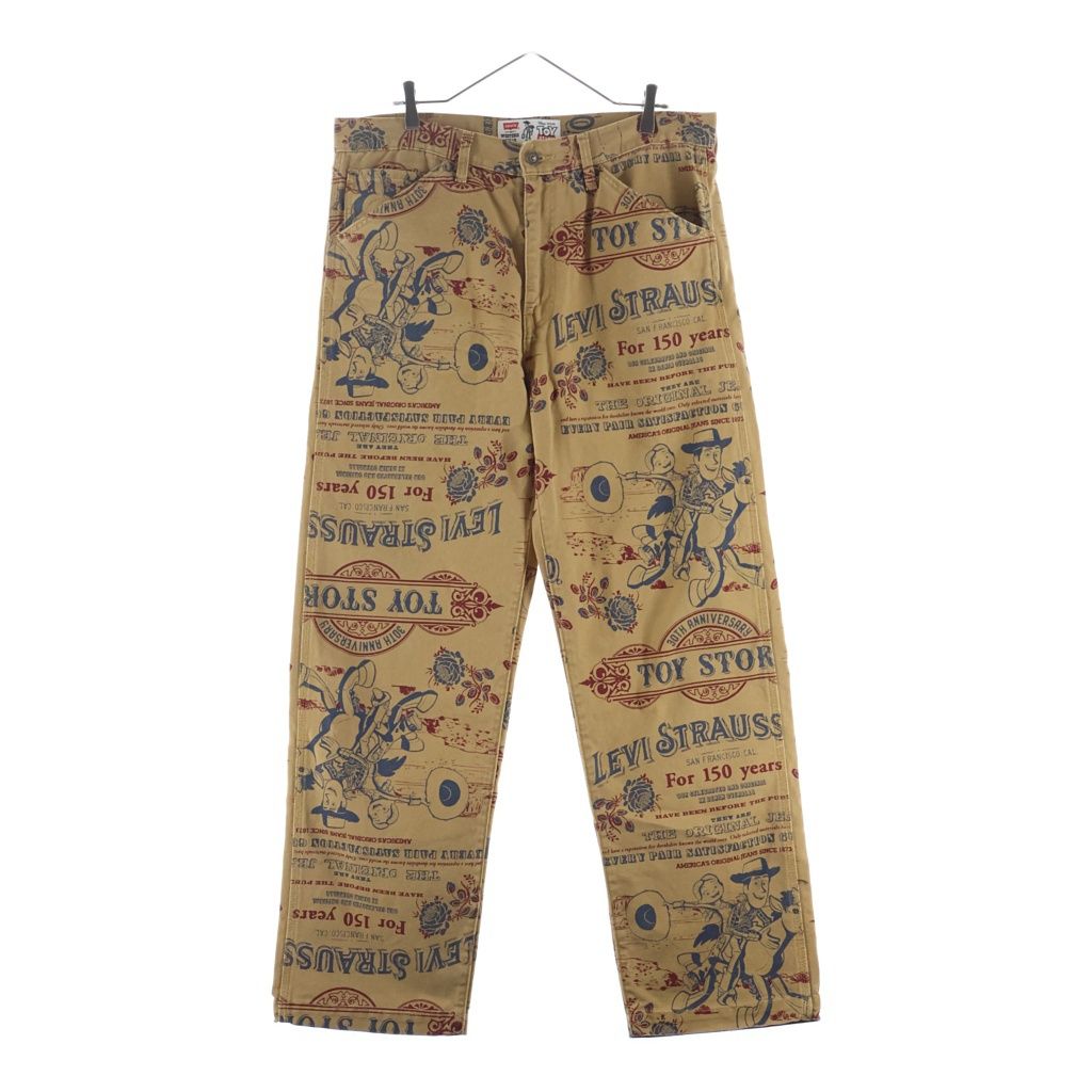 Levi's (リーバイス) ×TOY STORY CARPENTER JEAN トイストーリー カーペンターパンツ ベージュ 0034O-0000