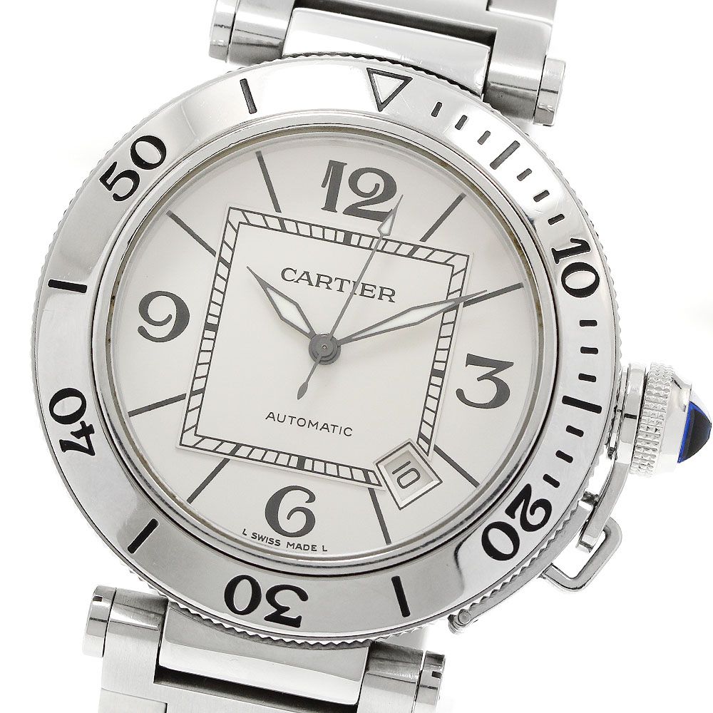 カルティエ CARTIER W31080M7 パシャ シータイマー デイト 自動巻き メンズ _944583