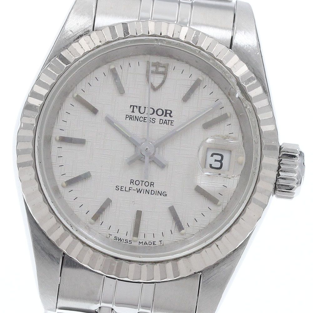 チュードル TUDOR 92414 プリンセス デイト WGベゼル 自動巻き レディース _949596