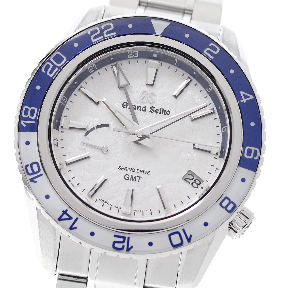 セイコー SEIKO SBGE275/9R16-0AC0 グランドセイコー スポーツコレクション GMT スプリングドライブ メンズ 良品 箱・保証書付き_951129