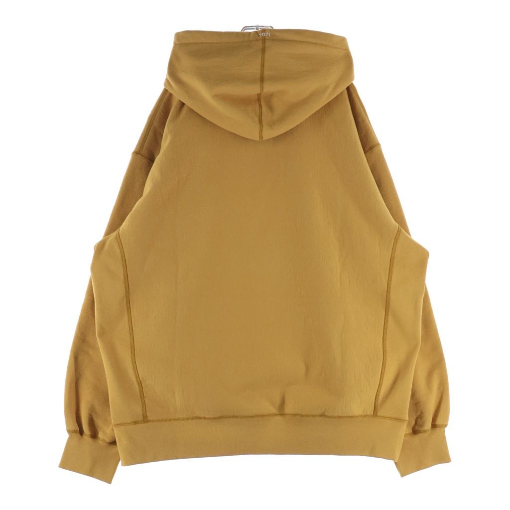 Supreme Box logo パーカー カラーライトマスタードM SUPREME (シュプリーム) 21AW Box Logo Hooded Sweatshirt Light