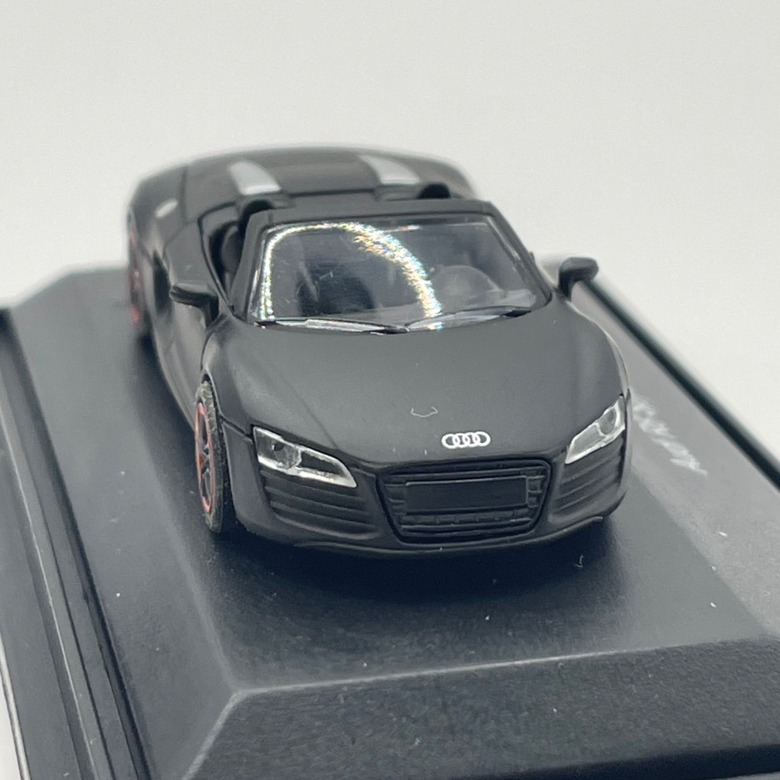 シュコー 1/87 アウディ R8 スパイダー マットブラック ミニカー HO
