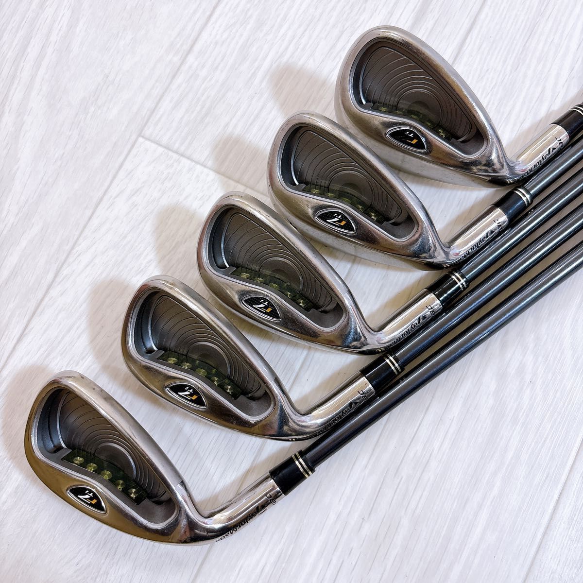 レフティ TaylorMade r7 Ti テーラーメイド メンズアイアンセット 豪華