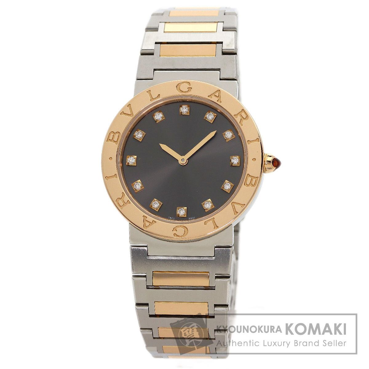 BVLGARI ブルガリ BBP33SG ブルガリブルガリ 腕時計 SS SSxK18PG メンズ [中古]