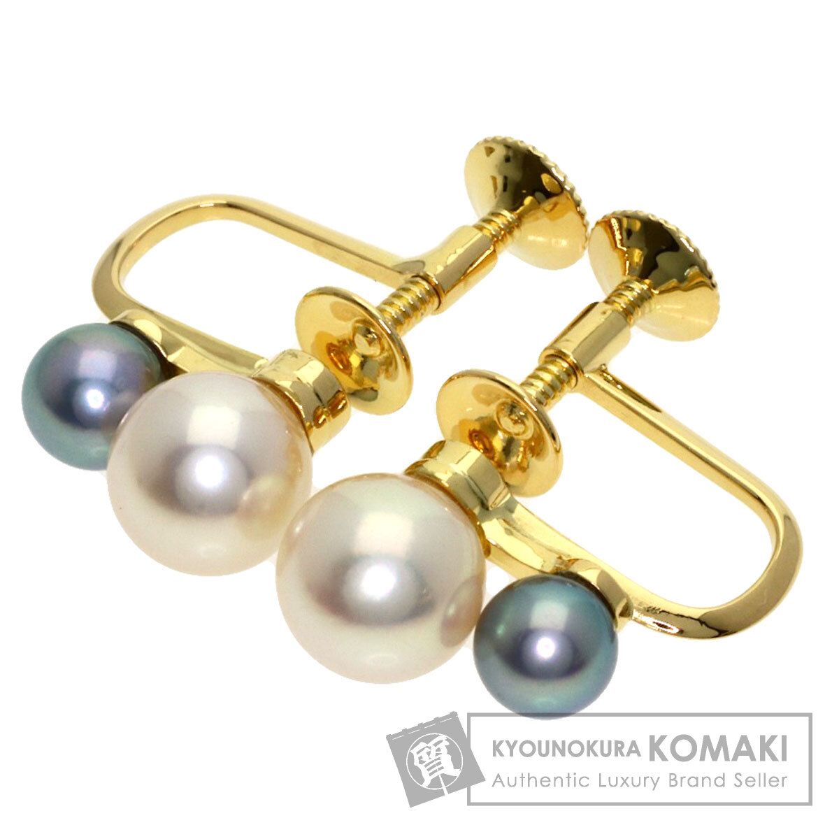 TASAKI タサキ パール 真珠 イヤリング K18YG レディース [中古]