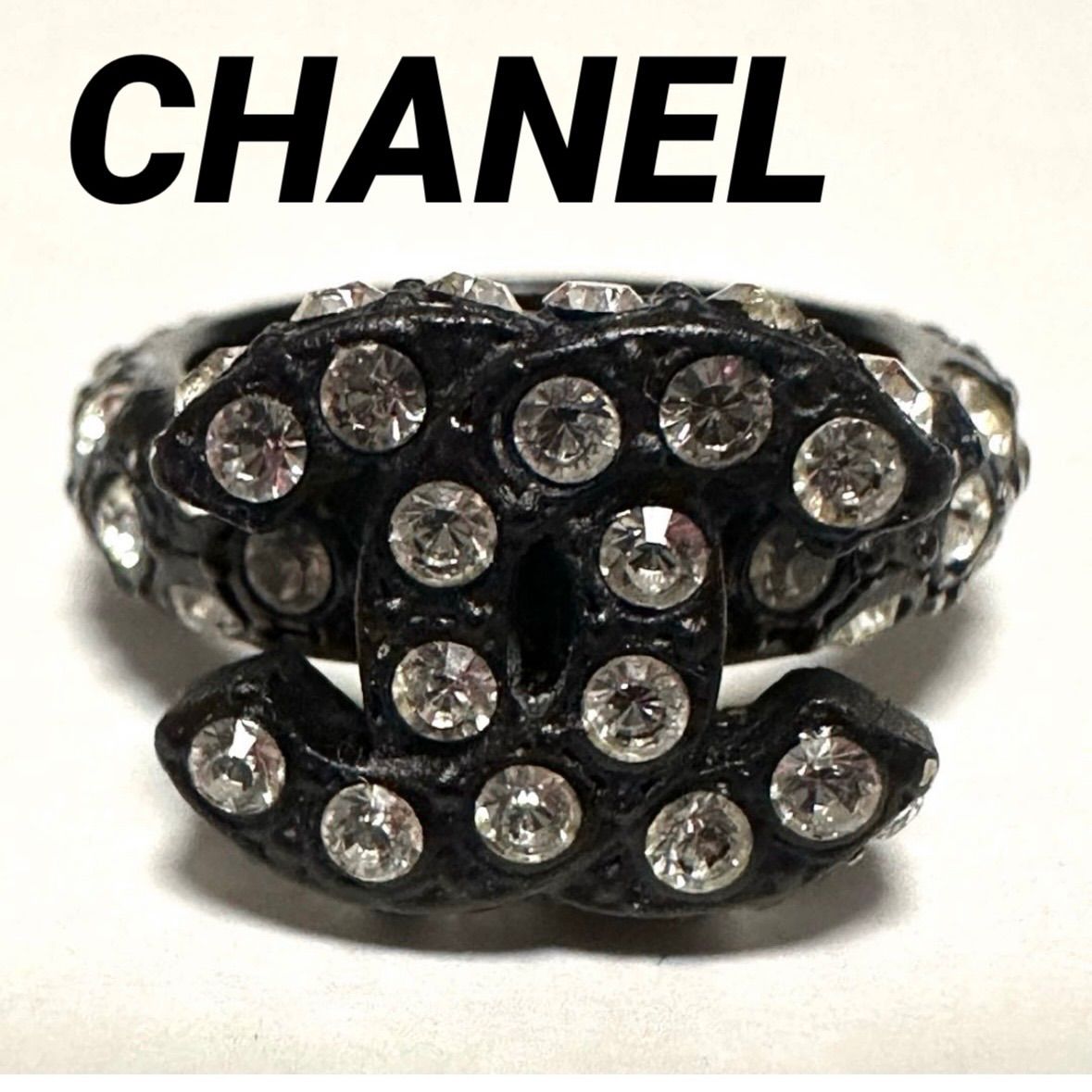 シャネル CHANEL 指輪 リング ココマーク 12号 ヴィンテージ 大人気