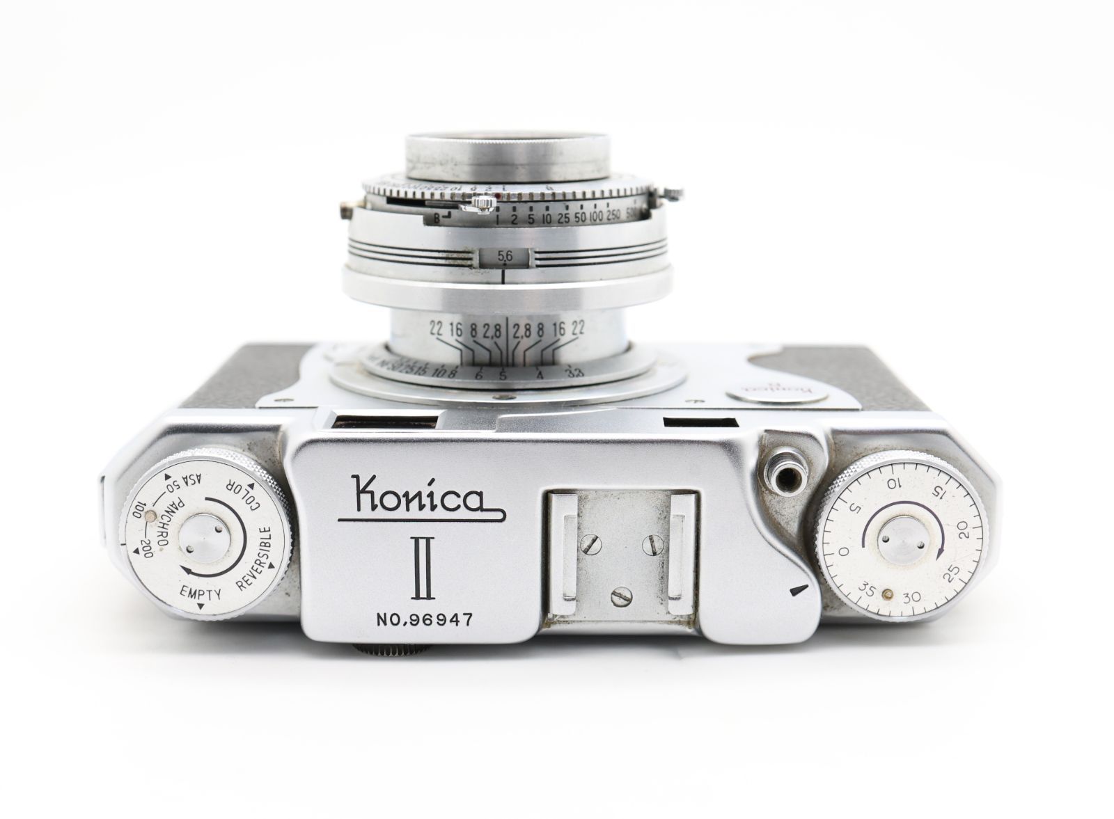 □Konica IIB レンジファインダー 動作確認済み - メルカリ
