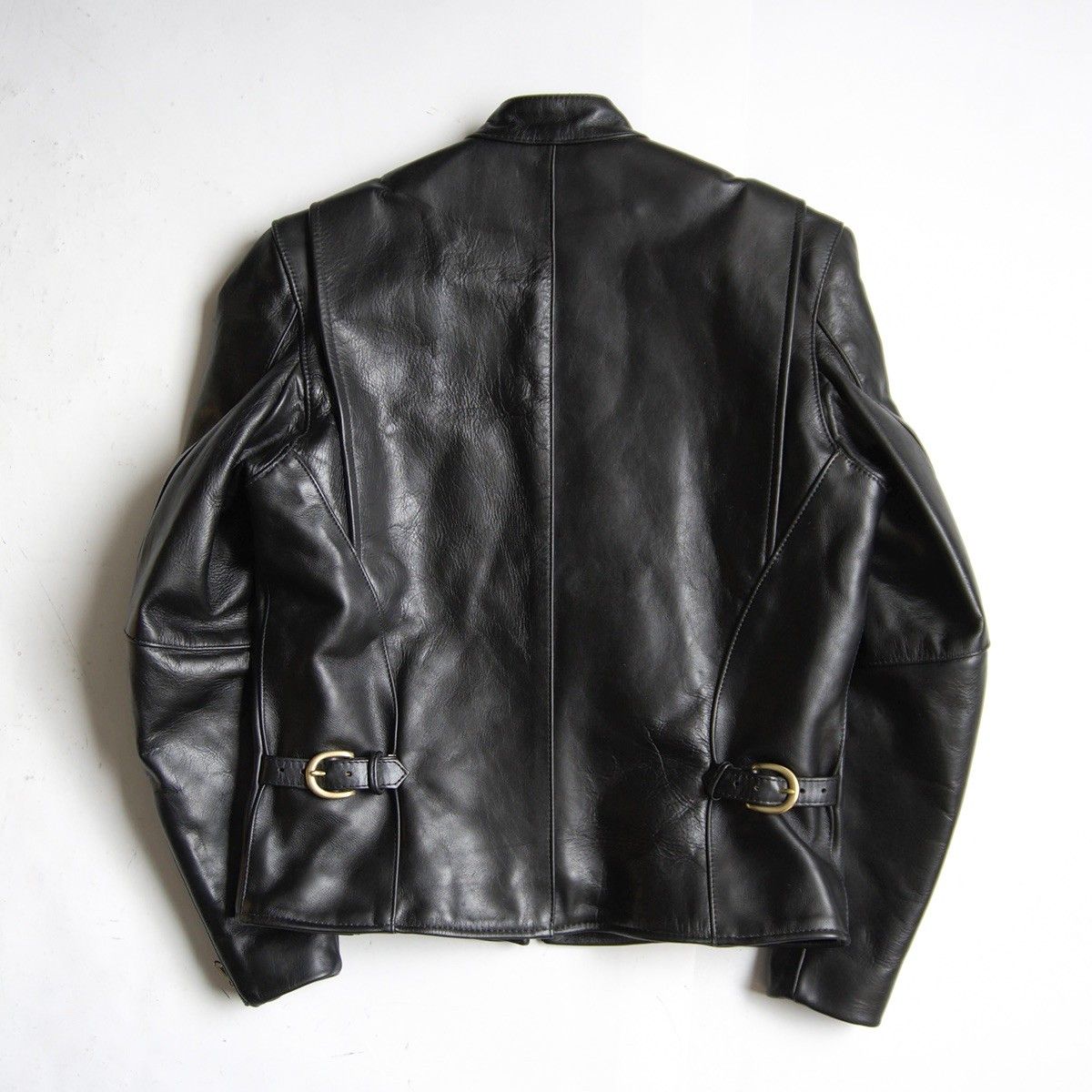美品】 VANSON 【MODEL D シングルライダースジャケット】40 レザー