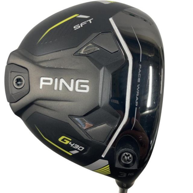 【中古】 ピン G430 SFT 3W フェアウェイウッド FW ALTA J CB BLACK(FW) (フレックスR) メンズ 男性用 右利き 右用 Bランク ゴルフクラブ
