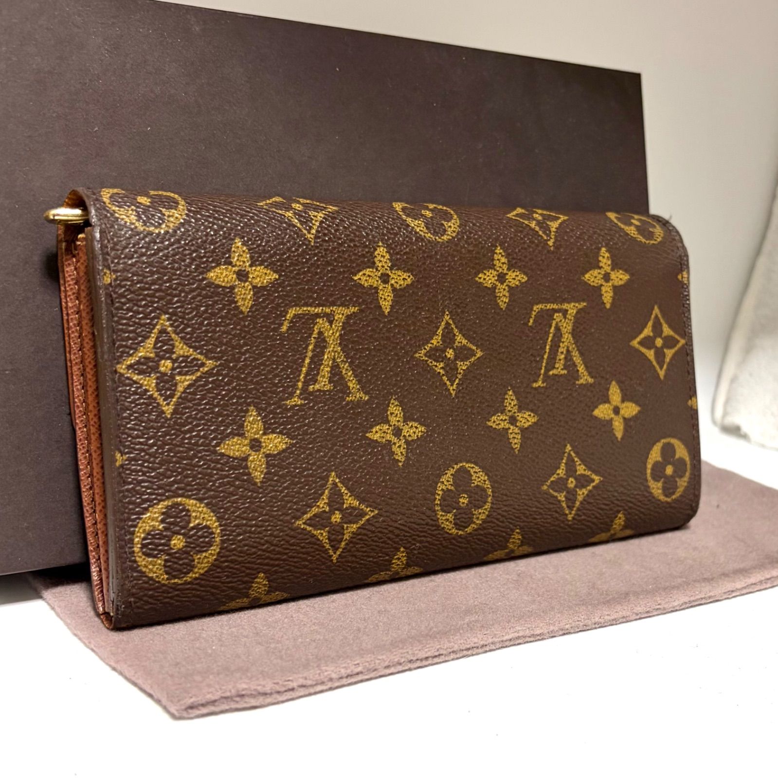 c77 ポルトフォイユ サラ 旧型 Louis Vuitton ルイ ヴィトン 2つ 折り