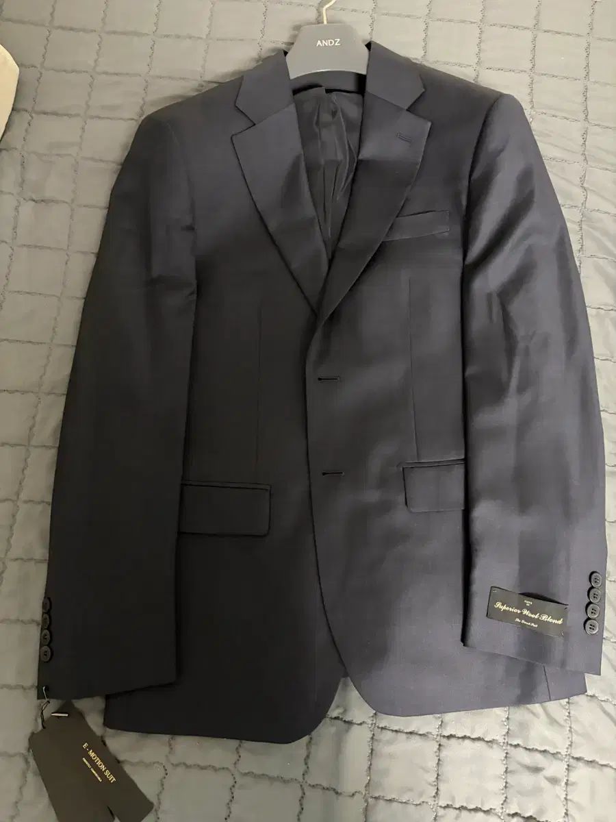 ANDZ アンドジ 新品 ウール 100 スーツ 100/78