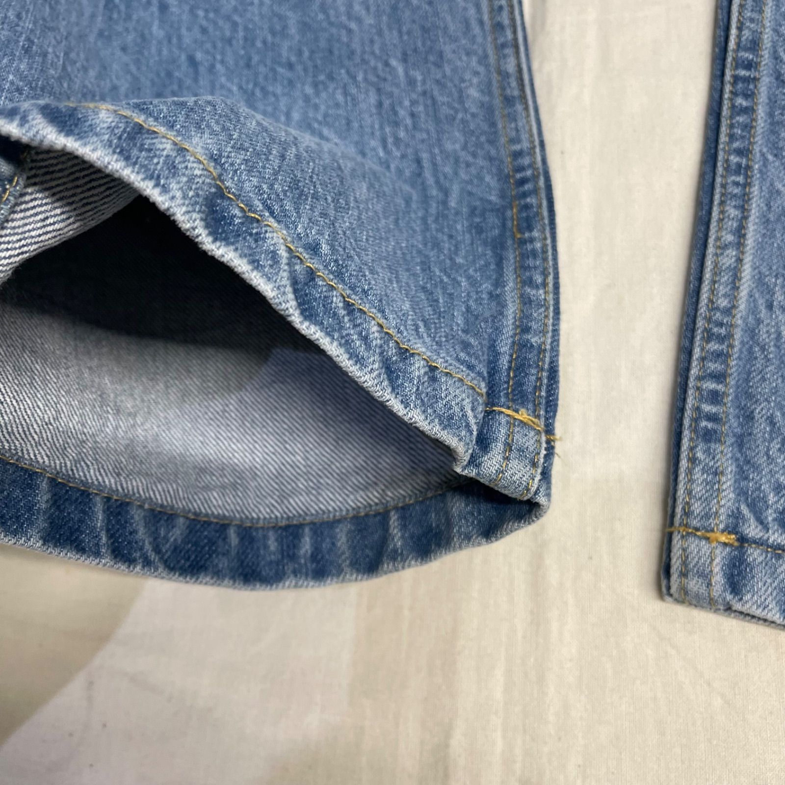 定価以下 新品未使用 タグつき ICEJP24P006 TAPERED BAGGY DENIM PANTS 