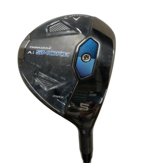 【中古】 キャロウェイ PARADYM Ai SMOKE MAX 5W フェアウェイウッド FW TENSEI 50 for CW(Ai SMOKE FW) (フレックスS) メンズ 男性用 右利き 右用 Cランク ゴルフクラブ
