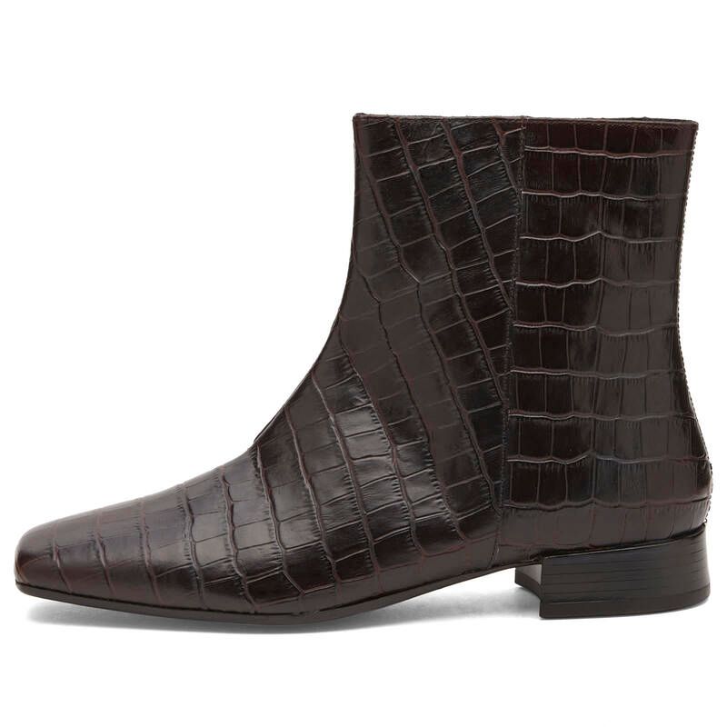 ヴァガボンド レディース シューズ ブーツ・レインブーツ Vagabond Shoemakers Mona Croc Boots Brown ブラウン