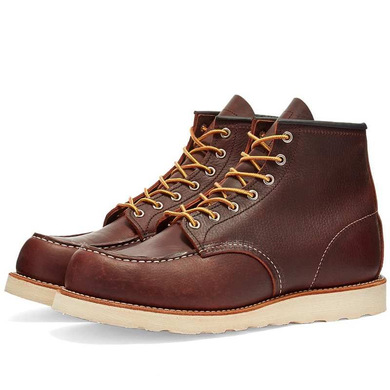 レッドウィング メンズ シューズ ブーツ・レインブーツ Red Wing 8138 Heritage Work 6 Moc Toe Boot Briar Oil Slick レッド